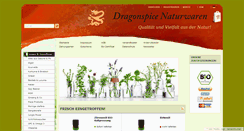 Desktop Screenshot of dragonspice.de